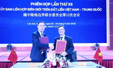  Hiệp định về quy chế quản lý biên giới trên đất liền Việt Nam - Trung Quốc được thực hiện hiệu quả